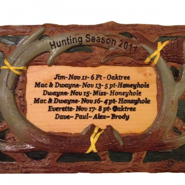 Hunting Plaque Fully Dressed Picture This Wood Carvings